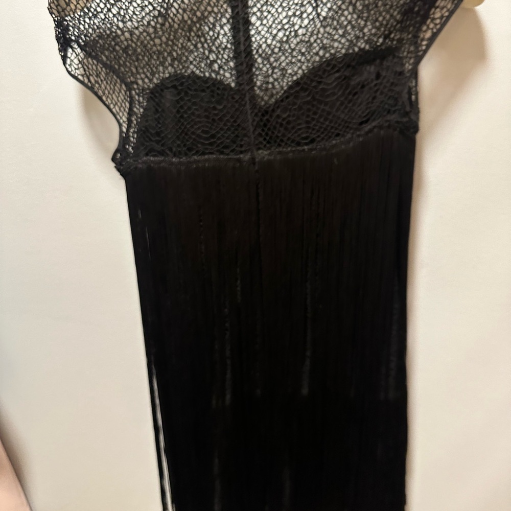 Black cocktail dress